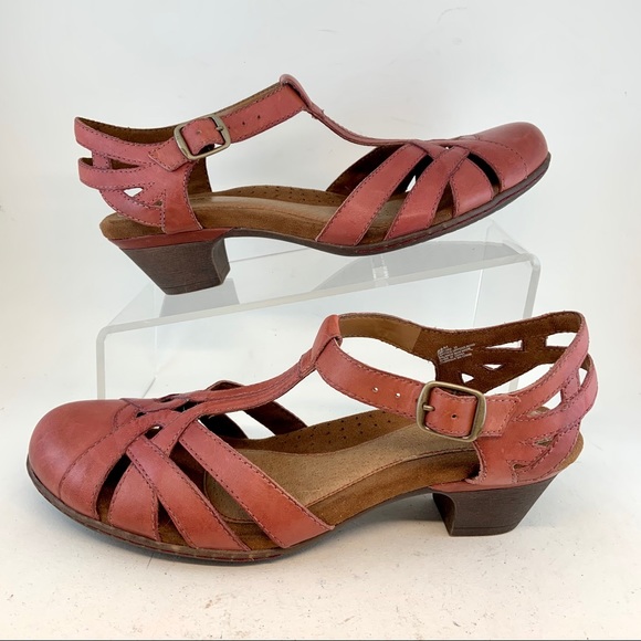 ⚡️SOLD Cobb Hill Aubrey T-Strap Heeled Sandals - Picture 5 of 11